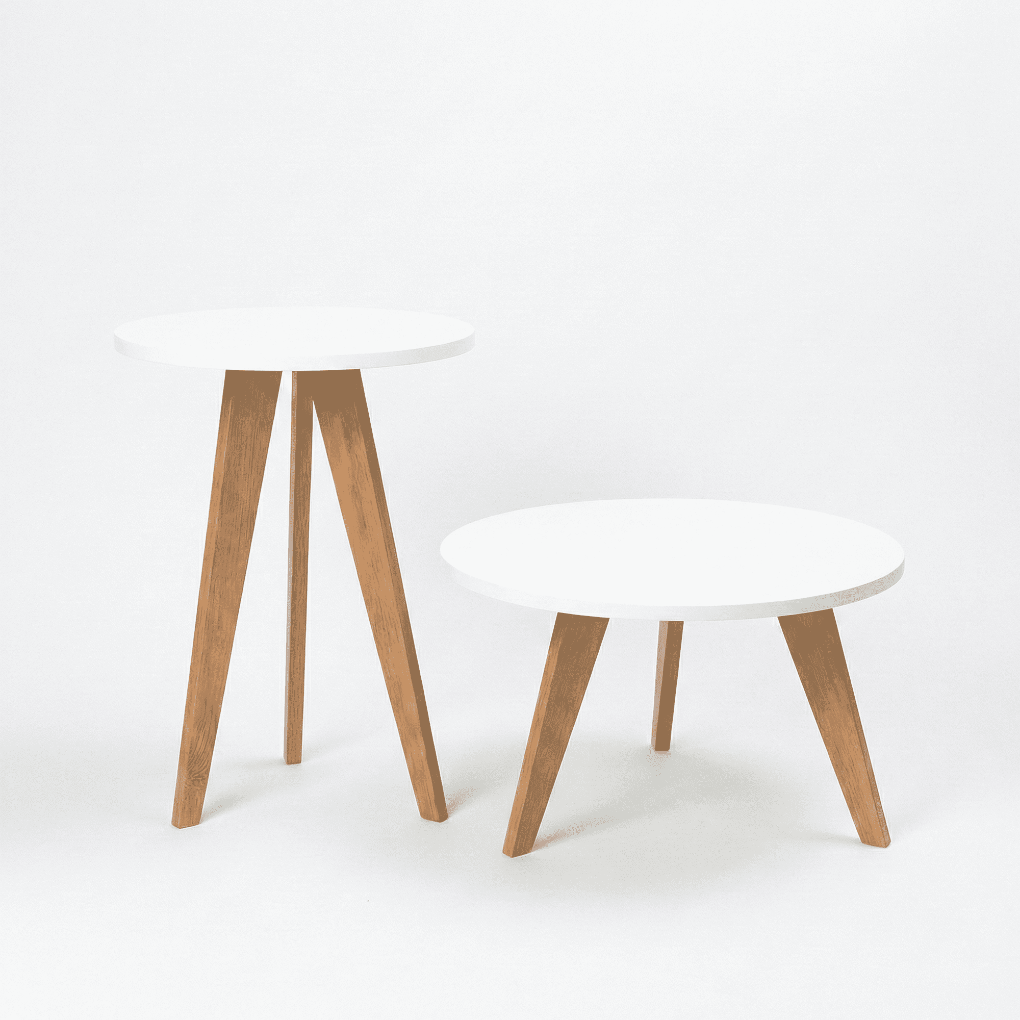 Juego De Mesas De Centro Espresso Home Mobili