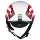 thumbnail image 4 of Casco VCOROS VHF04 Media Cara con Visera Solar Certificado DOT, 4 of 9