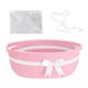 thumbnail image 2 of Cesta De Almacenamiento Con Asas Cesta Tejida Navide?a Para Guardarropa Recuerdo De Juguetes Rosa, 2 of 5