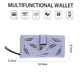 thumbnail image 2 of Cartera larga de mujer, bolso de moda con cremallera., 2 of 5