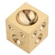 thumbnail image 3 of Jewelers Copper Dapping Block Square Punch Dome Dise?o de joyería para banco, 3 of 5