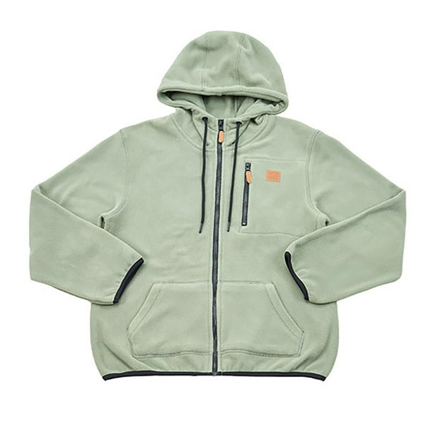 Poleron Niño Teen Polar Verde Corona