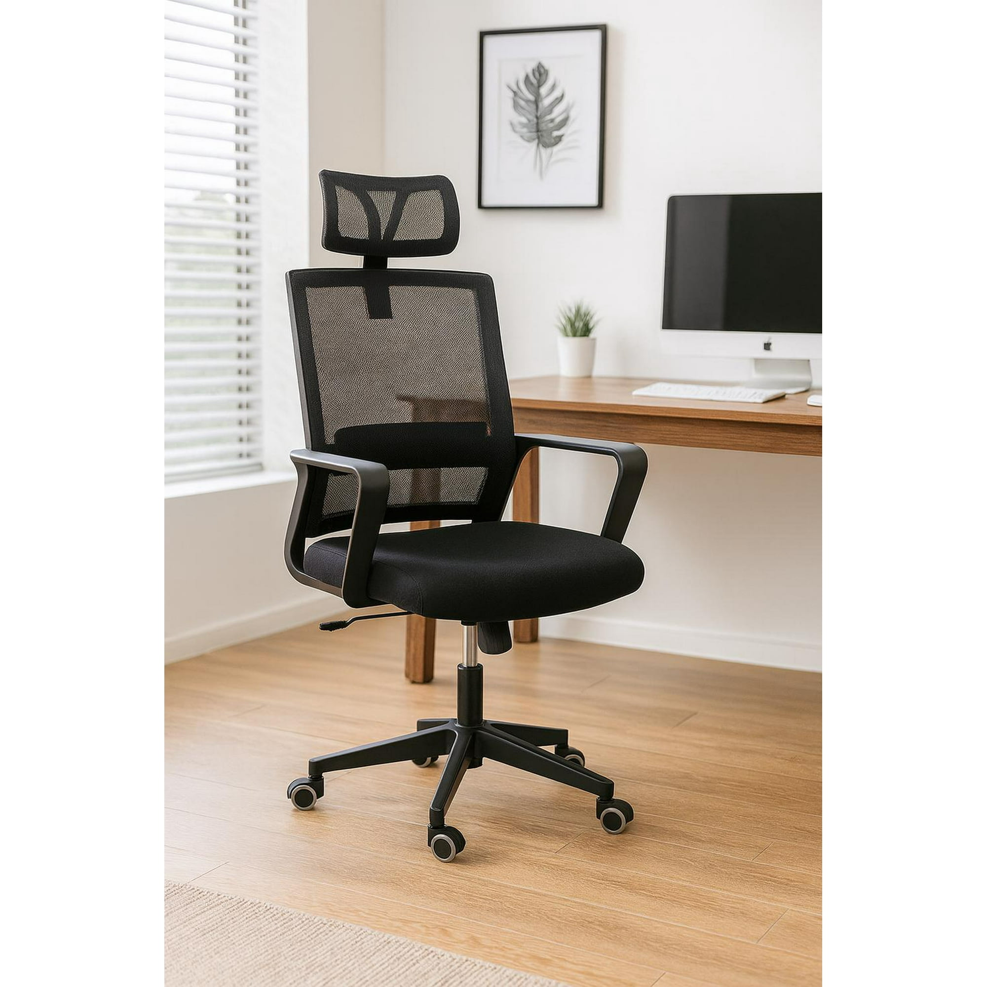 Cosas Casa - Silla De Oficina Mesh Miami Negro