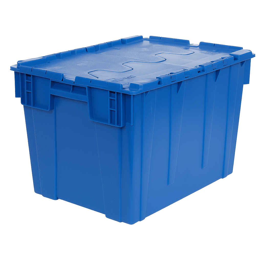 Wakeshome - Caja Logística Organizadora 52 Litros Apilable Azul