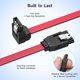 thumbnail image 5 of Cable SATA Cable Matters 46 cm Rojo Pack de 3 6 Gbps, 5 of 7