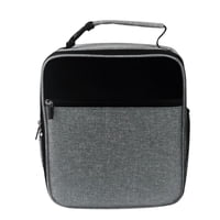 Magideal - Bolsa De Almuerzo Aislada Portátil Refrigerador Suave Bolsa De Enfriamiento Bolsillos De Malla En Ambos Bolsa Refrigeradora Para Barbacoas Al
