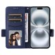 thumbnail image 5 of Funda Cartera para iPhone 16 Tapa Flip con Ranuras y Soporte Azul, 5 of 5