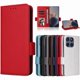 thumbnail image 2 of Funda Cartera para Motorola Moto Edge 60 Fusion Tapa Flip con Ranuras y Soporte Rojo, 2 of 5