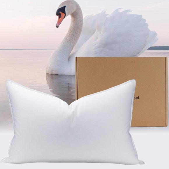 Almohada PlushHavenCloud Queen Mediana 900+ de Potencia de Relleno