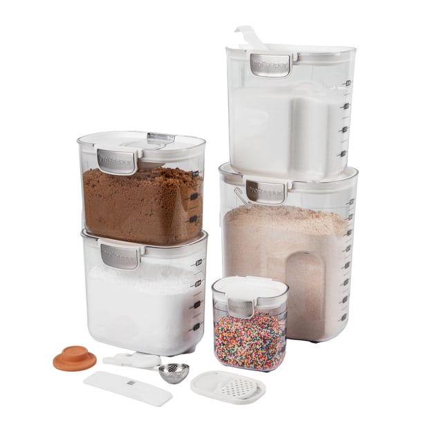 Juego de recipientes de almacenamiento de alimentos Progressive ProKeeper+ de 9 piezas