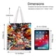 thumbnail image 5 of Bakugan Bolso de tela con estampado de lienzo para mujer, bolsa de compras reutilizable y estética, con cremallera interior, regalo para mujer,40*45cm., 5 of 6
