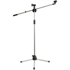 Introtech - Pedestal Microfono Con Boom Niquel