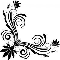 Rienda Libre Graphics - Decomural Floral Corner Ws-18116