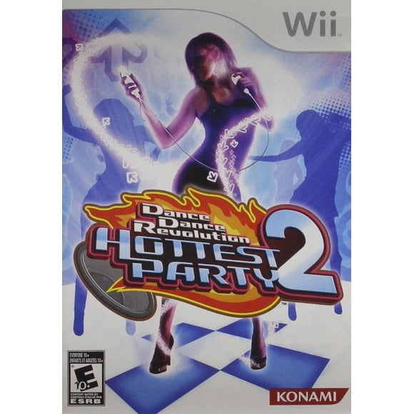 Juego Konami Dance Dance Revolution Hottest Party 2 para Wii