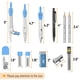 thumbnail image 3 of Set Geometry Mr. Pen, 15 unidades con brazo oscilante de 15 cm, color azul, 3 of 9