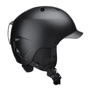Ioensy - Casco De Esquí Casco De Skateboard Portátil Para Skate En Bicicleta Mountain Road Black