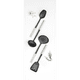 thumbnail image 2 of Set Utensilios Cocina Antiadherentes Matt Steel, 2 of 3