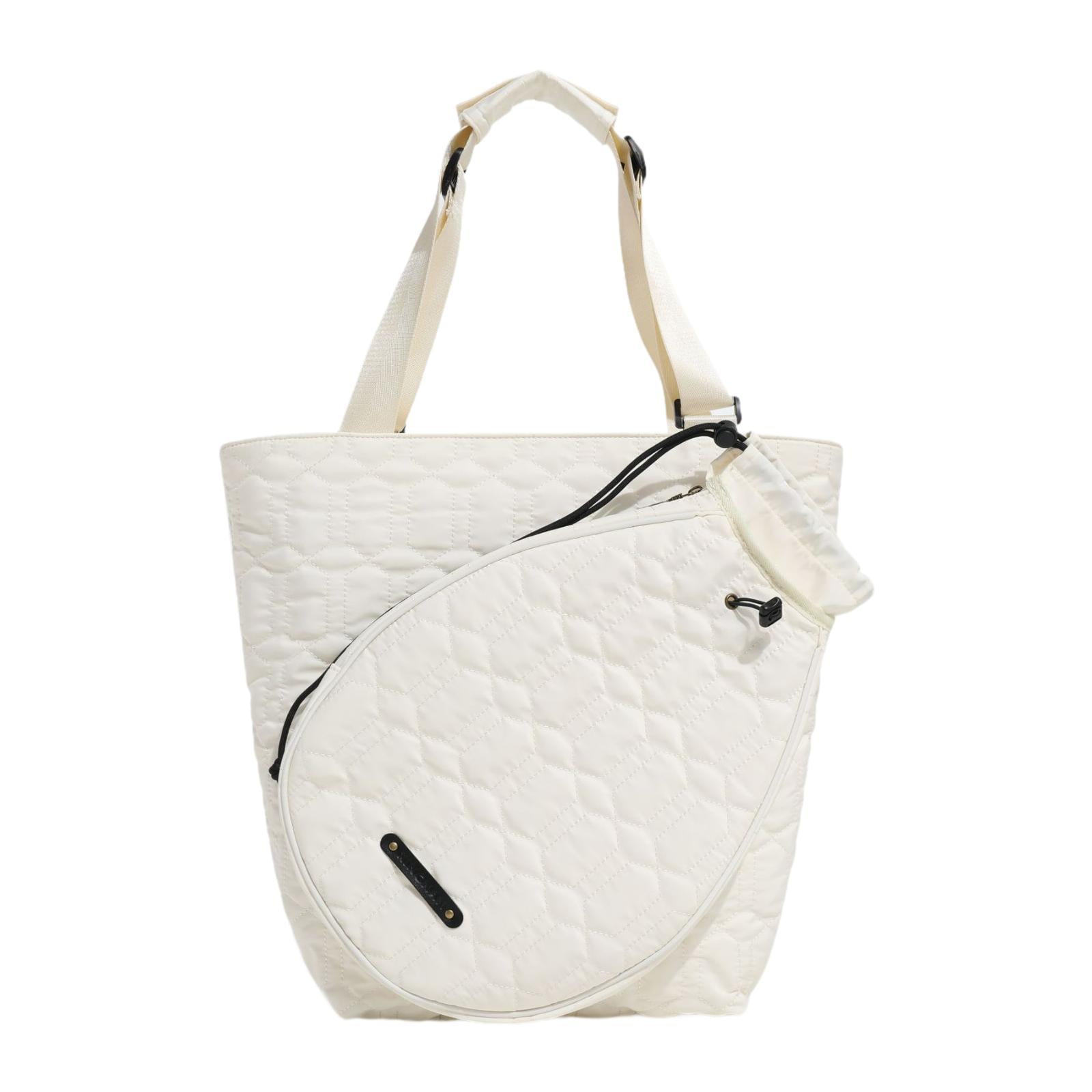 Magideal - Bolsa De Mano Para Tenis, Bolsa Para Bádminton, Gran Capacidad De Almacenamiento, Fitness, Deporte, Mango Ajustable, Bolsa Para Raqueta De Tenis, Bols