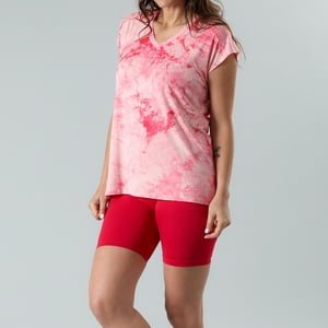 Polera Oversize Manga Corta Flores Mujer 50356-183