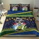 thumbnail image 3 of Divertido juego de cama navideño de cocodrilo y tiburón de las Islas Salomón con nacional, 3 of 3