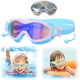 thumbnail image 1 of Gafas natación niños montura grande visión amplia antivaho impermeable correa ajustable, 1 of 7