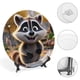 thumbnail image 4 of Plato Decorativo de Porcelana Fina Mapache Desmarcar 15 cm, 4 of 6