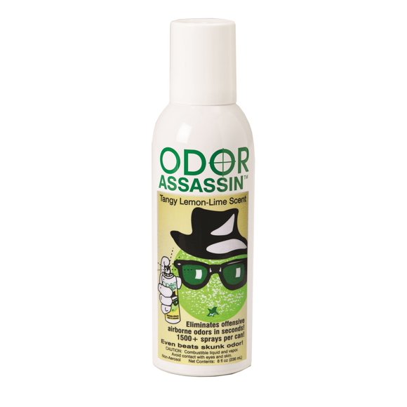 Aerosol Odor Assassin para control de olores, limón y lima, 3 x 180 ml