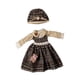 thumbnail image 1 of Vestido Para Mu?eca BJD 1/6, Regalos De Cumplea?os, Tela Suave Hecha A Mano, Falda De Mu?eca De 12 Pulgadas, Estilo A, 1 of 5