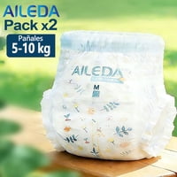 Pañales Aileda Pants Sin Género M Para 5 - 10Kg Total 156 Unidades