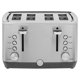 thumbnail image 1 of Tostadora GE de acero inoxidable, 4 rebanadas, 1500 W, 7 opciones de tonos, 1 of 3