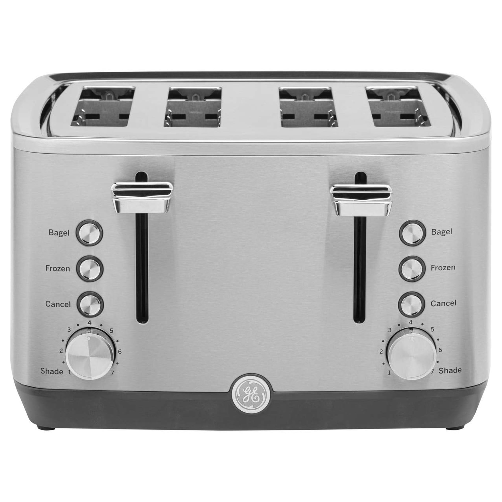 Tostadora Ge De Acero Inoxidable, 4 Rebanadas, 1500 W, 7 Opciones De Tonos