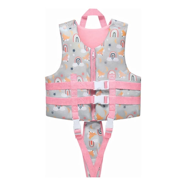 Chaleco Salvavidas Infantil Ajustable Rainbow Pool24k Verano