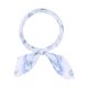 thumbnail image 1 of INSPIRE CHIC Pañuelos de Algodón Mezclado con Estampado Floral para Mujer, 21.7" Pequeño Cuadrado Flores Pañuelo para la Cabeza Flores-Azul, 1 of 6