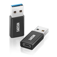Adaptador Usb C Hembra A Usb Macho Xaosun De 10 Gbps (Paquete De 2)
