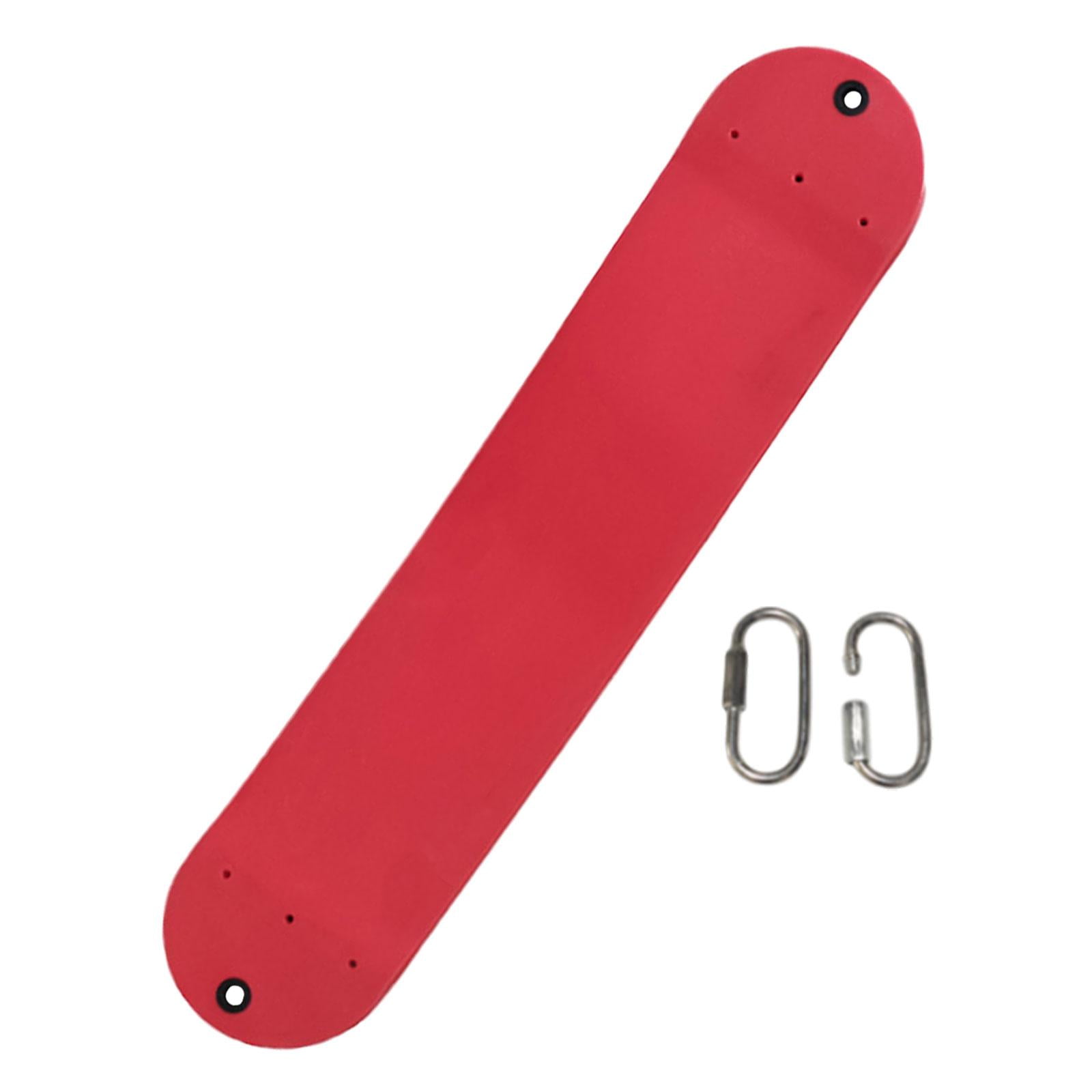 Bothyi - Juego De Columpios Para Niños De Alta Resistencia, Silla Columpio Duradera Para Jardín Al Aire Libre, Gancho De Presión Rojo Para Adultos