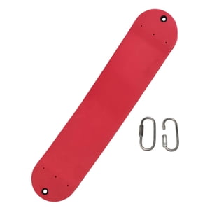 Bothyi - Juego De Columpios Para Niños De Alta Resistencia, Silla Columpio Duradera Para Jardín Al Aire Libre, Gancho De Presión Rojo Para Adultos