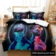 thumbnail image 1 of PNL Rap Duo Bedding Set Boys Girls Duvet Cover Pillowcase Bed boys Adult Home Textileextile, 1 of 5