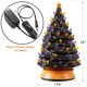 thumbnail image 4 of Árbol de Halloween de Casafield para decoración, 60 cm, 148 luces, 4 of 7