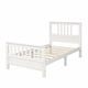 thumbnail image 2 of Cama de plataforma de madera con cabecera y pie, 2 of 6