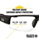 thumbnail image 2 of Gafas de Seguridad Klein Tools 60161 PPE Profesional con Lentes Transparentes, 2 of 9