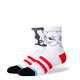 thumbnail image 1 of Stance Sock Men Spare Me Quarter White, 1 of 3