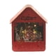 thumbnail image 1 of Casa De Nieve De Navidad Regalo De Navidad Para Niños Cabaña De Troncos Brillante Para Fiesta Casa De Vacaciones S Rojo, 1 of 5