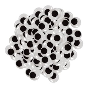 Bothyi - Ojos Saltones Autoadhesivos, Ojos Móviles De Plástico Para Manualidades Diy, Animales De Peluche, 2000 Uds., 15Mm