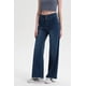 thumbnail image 1 of Jeans Mujer Calce Recto Línea Pretina Azul Oscuro, 1 of 4