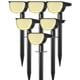 thumbnail image 1 of Focos solares exteriores GKGG de 76 LED, IP65, impermeables, paquete de 6, 1 of 9
