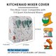 thumbnail image 2 of Cubierta para Batidora de Pie KitchenAid compatible con batidoras de 6‑8 cuartos Hamilton, 2 of 7