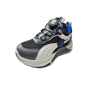 Vinnys Outlet - Zapatilla Urbana Niño Negro Azul