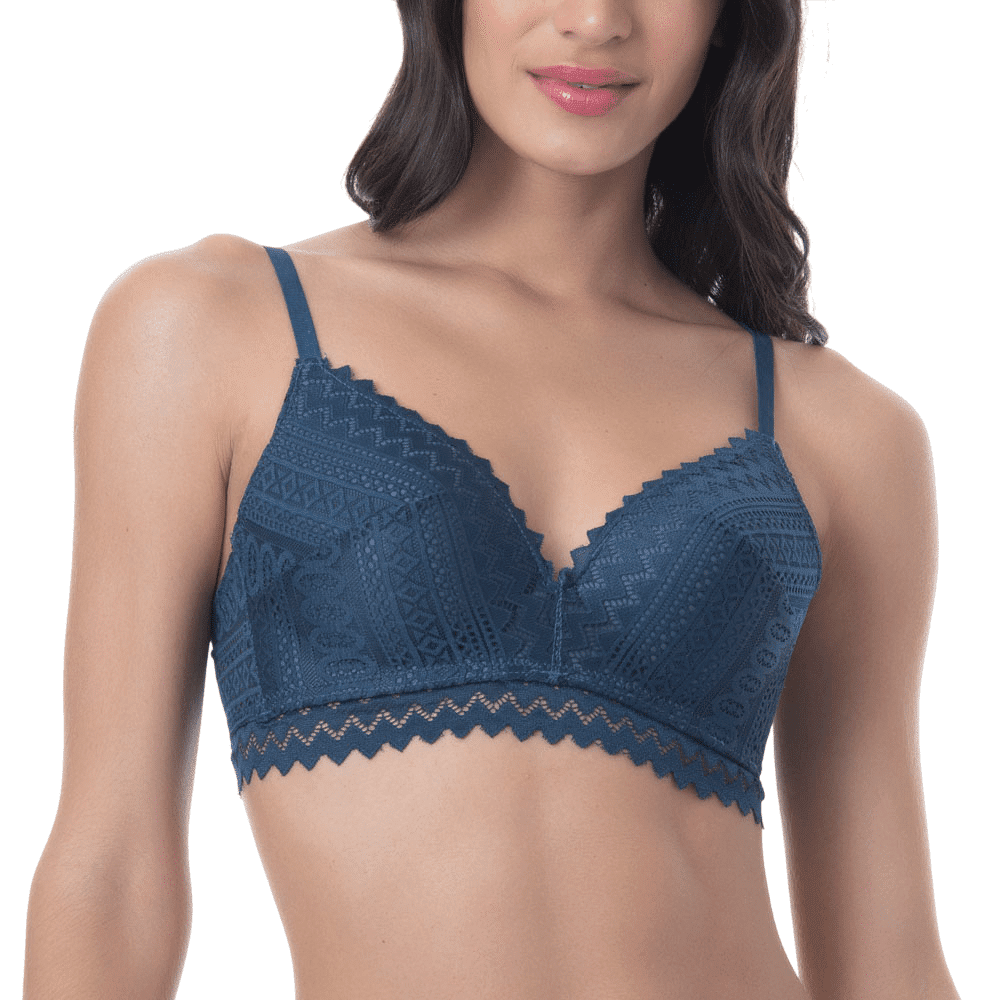 Lady Genny - Sostén Cobertura Completa Encaje Copa C