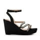 thumbnail image 1 of Sandalia Plataforma Negro Fiesta Qiu319 Mujer, 1 of 3