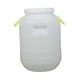 thumbnail image 1 of Cubo De Plástico Con Tapa, Contenedor Portátil Resistente Para Harina, Detergente Para Ropa, Arroz, 25 L, Redondo, Apertura En Forma De S, 1 of 5